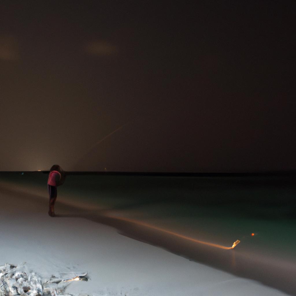 Night fishing on the Maldives beaches is a popular and rewarding activity for fishing enthusiasts
