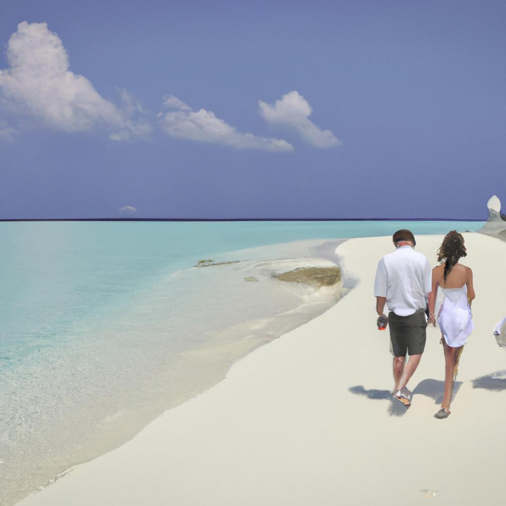 The Maldives are famous for their pristine beaches and crystal-clear waters, making it the perfect destination for a romantic getaway