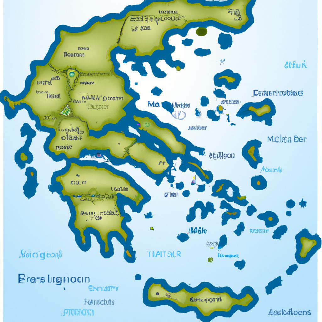 Greece has a complex geography with numerous islands and water bodies