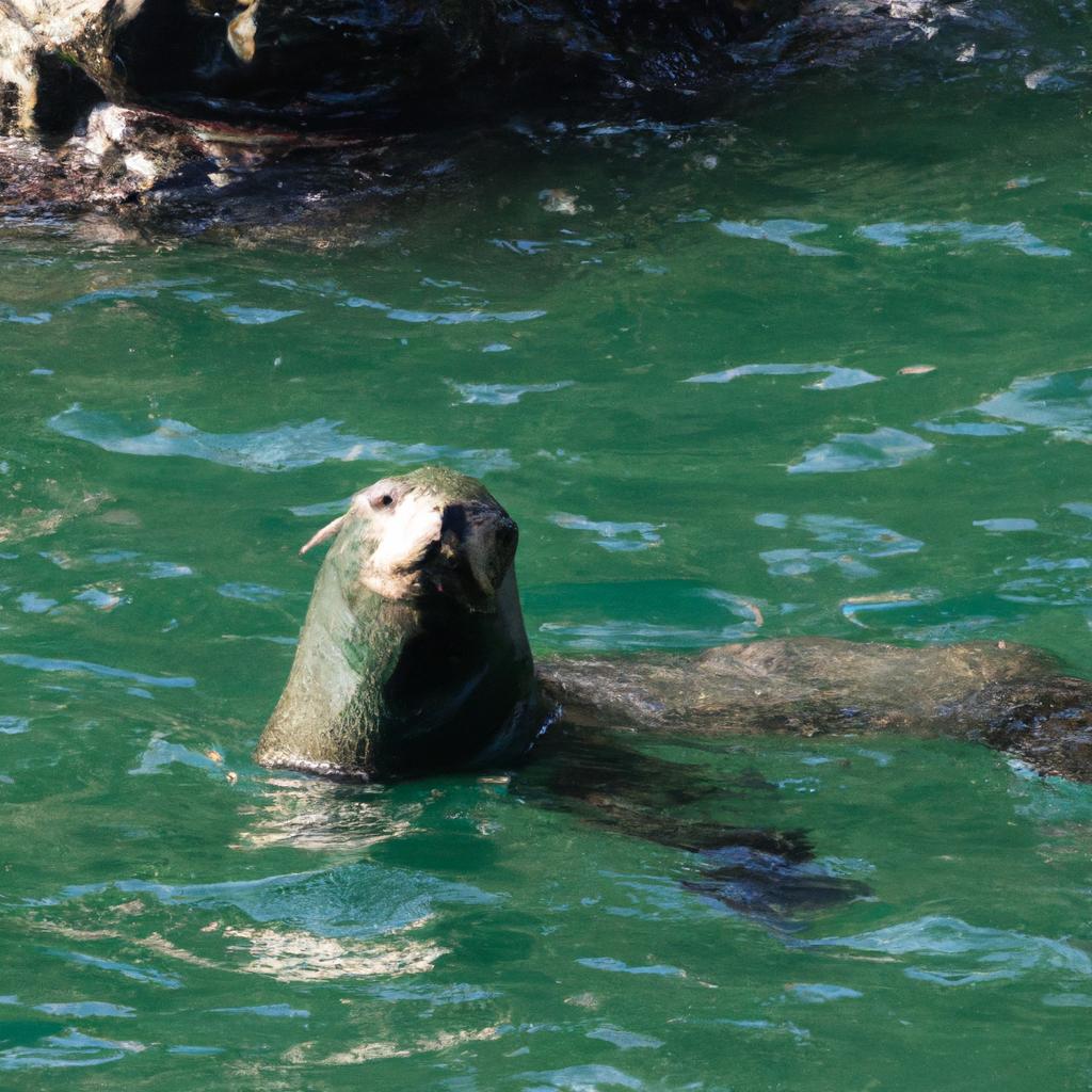 Thor's Hole is home to a diverse array of marine life, including sea lions and other aquatic creatures.
