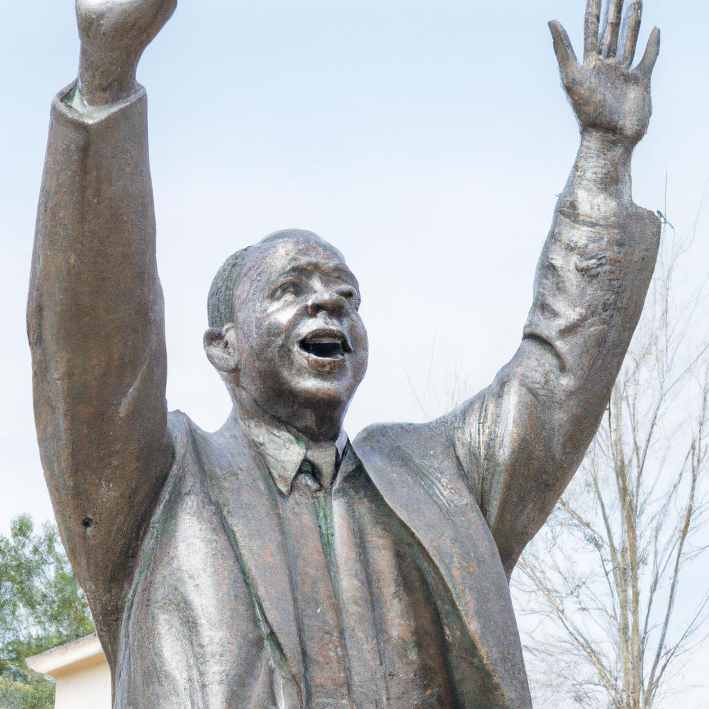 The Martin Luther King Jr. statue in Atlanta's historic Auburn Avenue district is a symbol of the civil rights leader's message of hope, equality, and freedom.