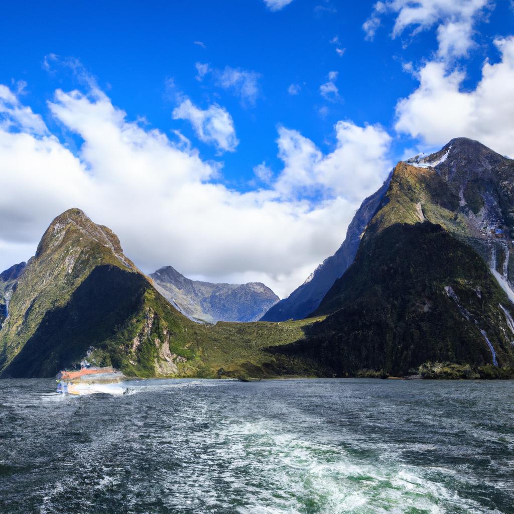 Discovering Milford Sound's hidden gems by boat