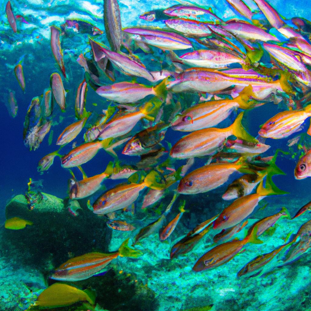 Dive into the crystal-clear waters around Monte Cristo Island and discover the vibrant marine life