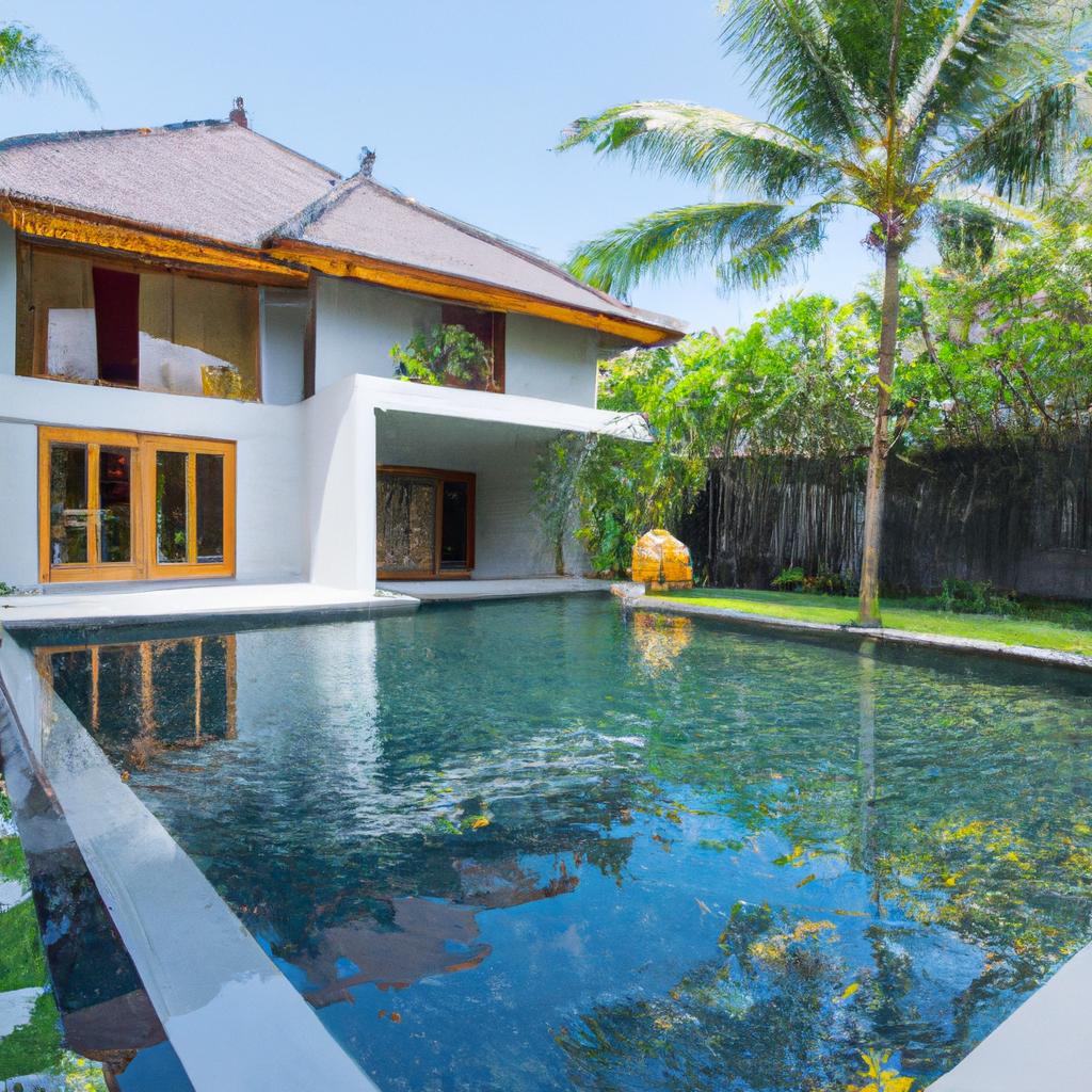 Indulge in luxury at a private villa with a pool