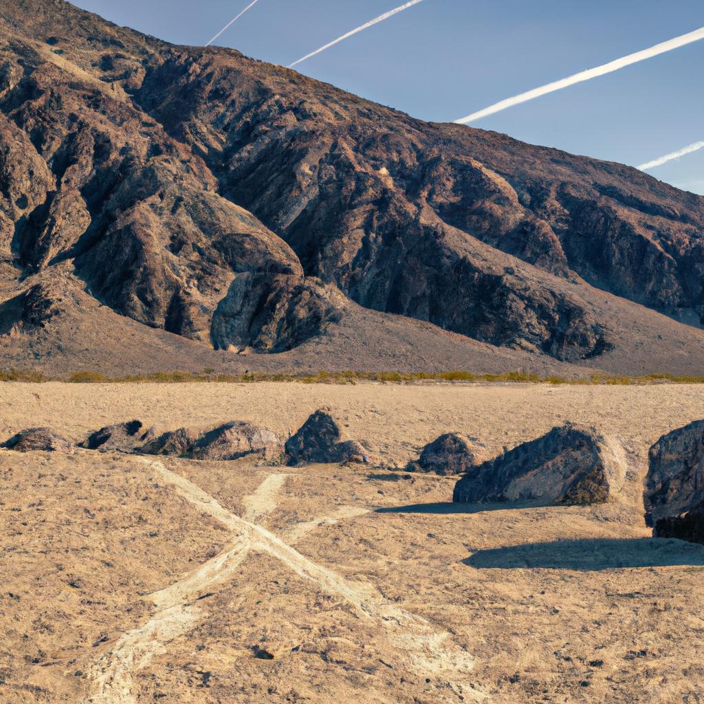 Mysterious Moving Rocks In Death Valley