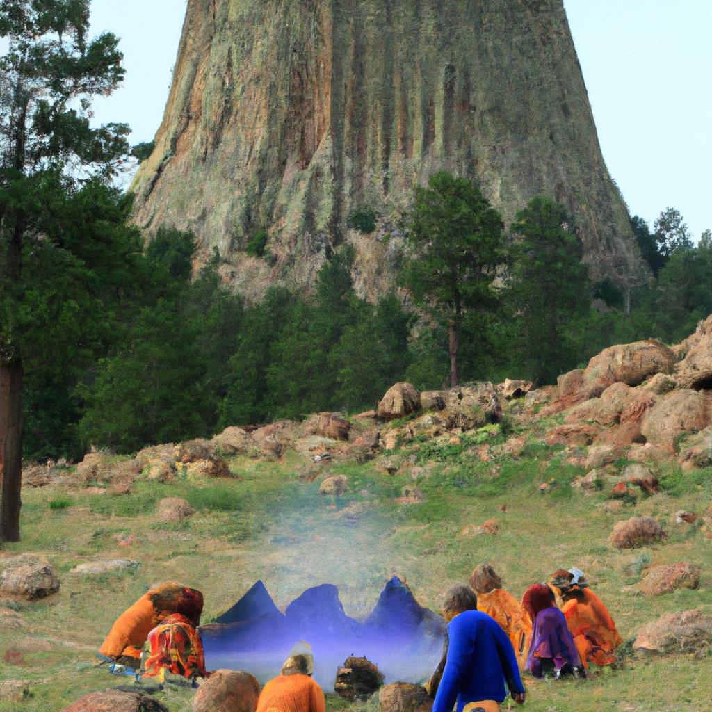Experience the cultural significance of Devil's Tower through the eyes of the Native American tribes