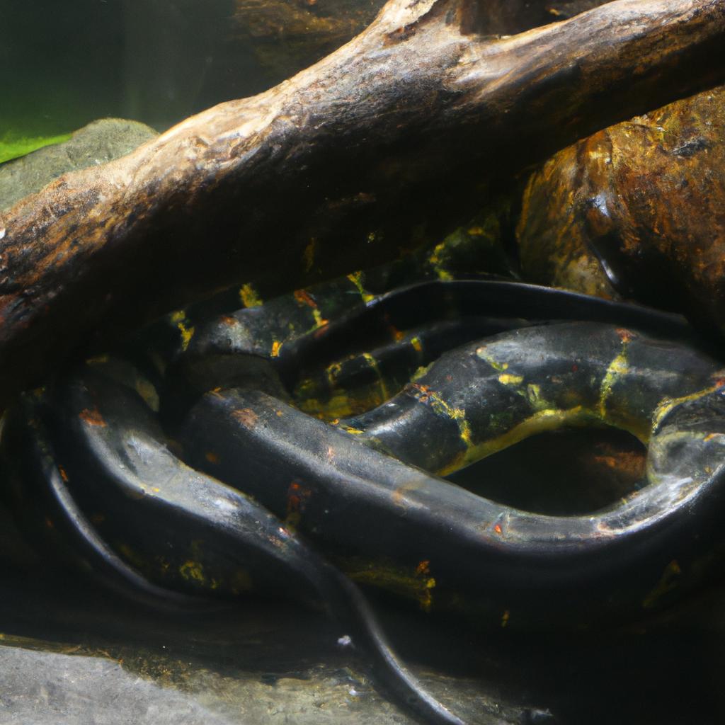 Experts believe the snake could be a new species of anaconda