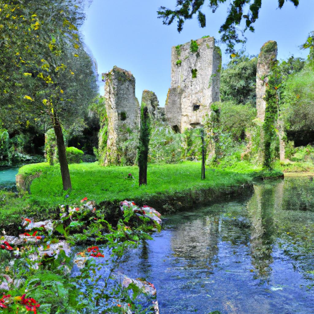 Ninfa Gardens in Italy holds a significant place in Italian culture and history
