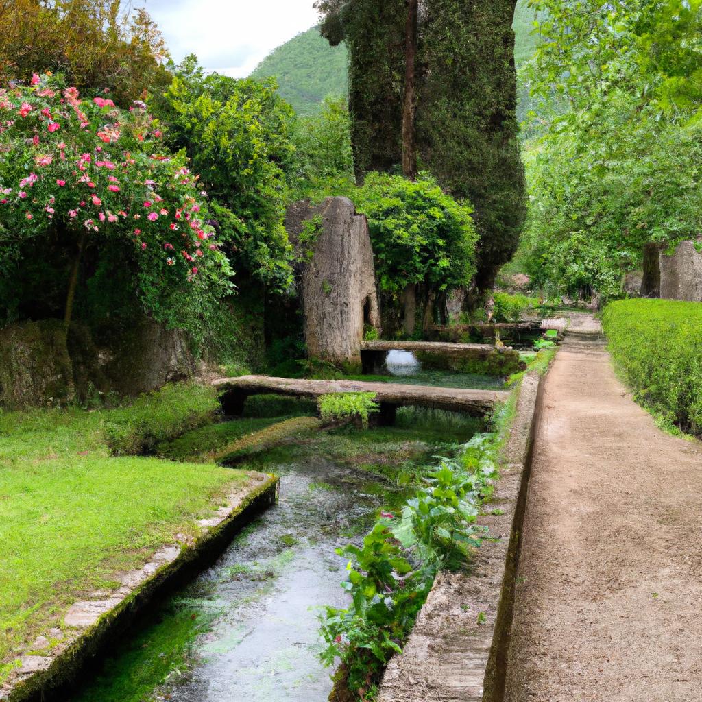 Take a leisurely stroll through the enchanting Ninfa Gardens in Italy and soak in the beauty of nature
