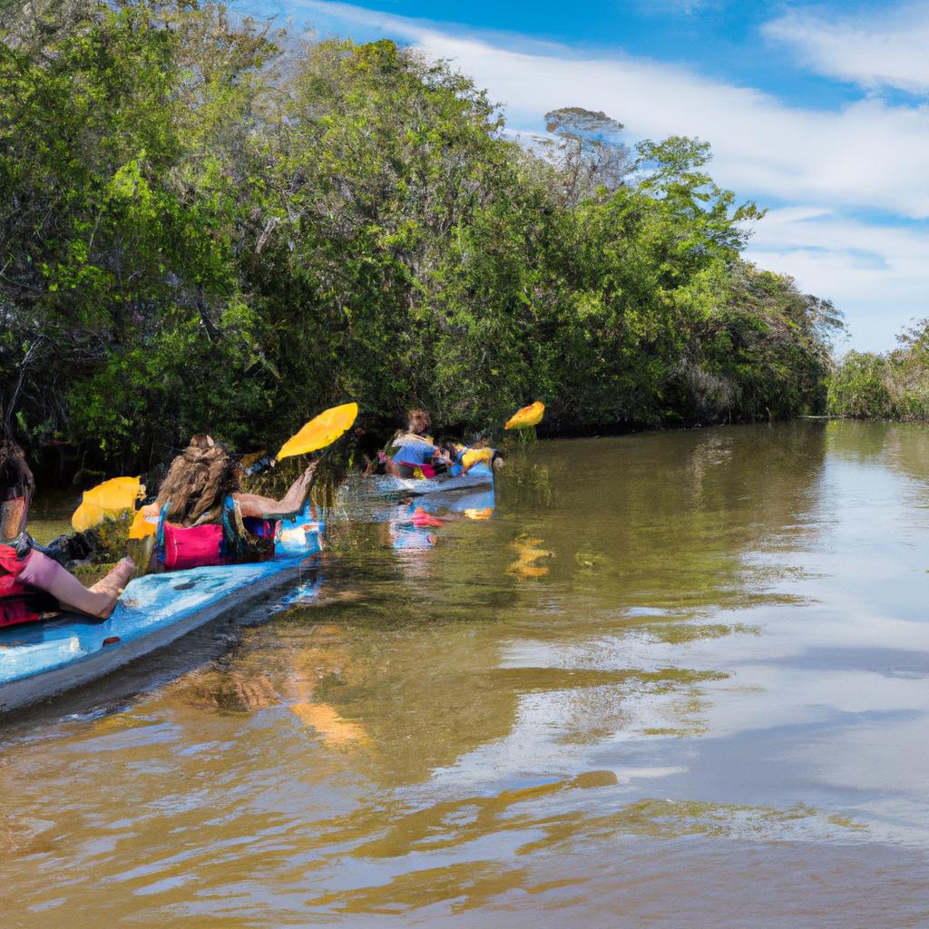 Kayaking through the Ojo Delta Argentina is an unforgettable experience that allows you to get up close and personal with nature.