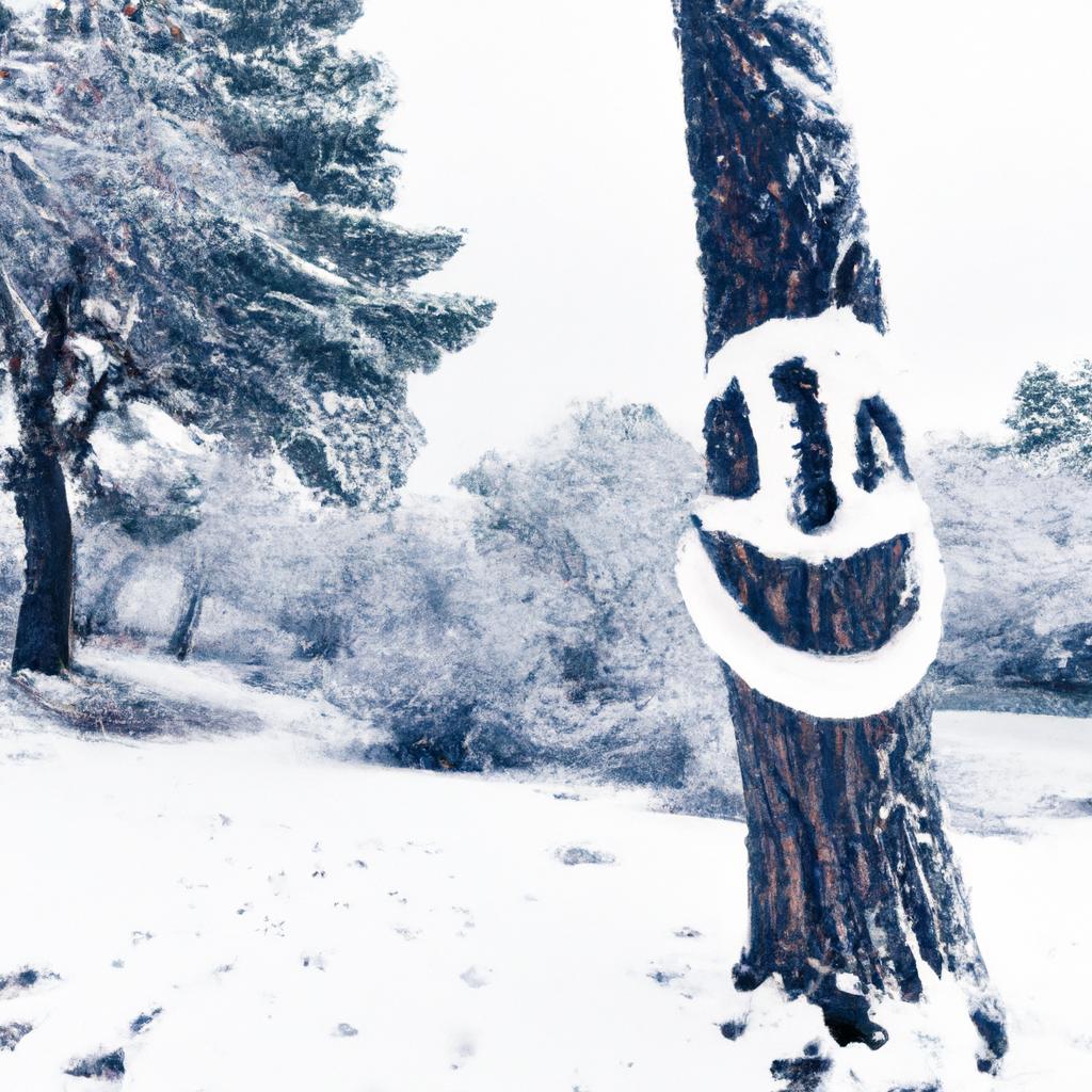 The smiley face trees of Oregon in every season