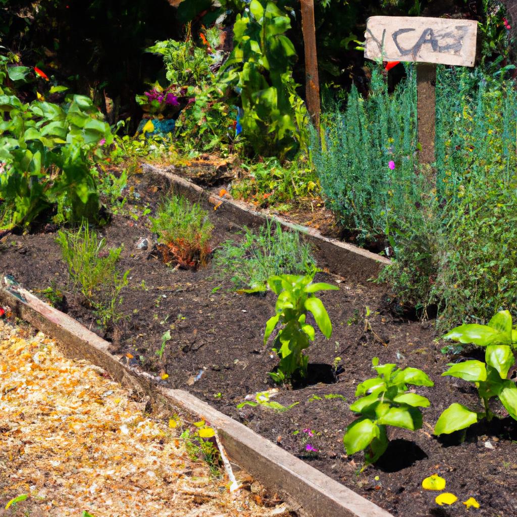 Companion planting is a natural way to manage garden pests