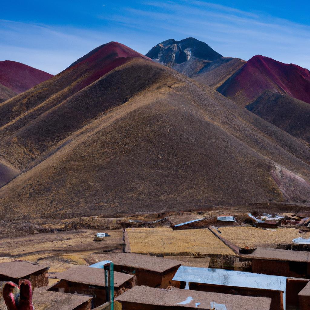 The indigenous communities near the Painted Mountains in Peru have a rich cultural heritage