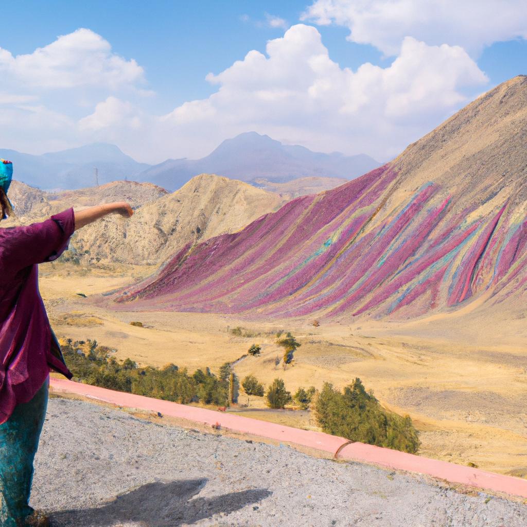 Expert guides can help visitors understand the geological and cultural significance of the Painted Mountains in Peru