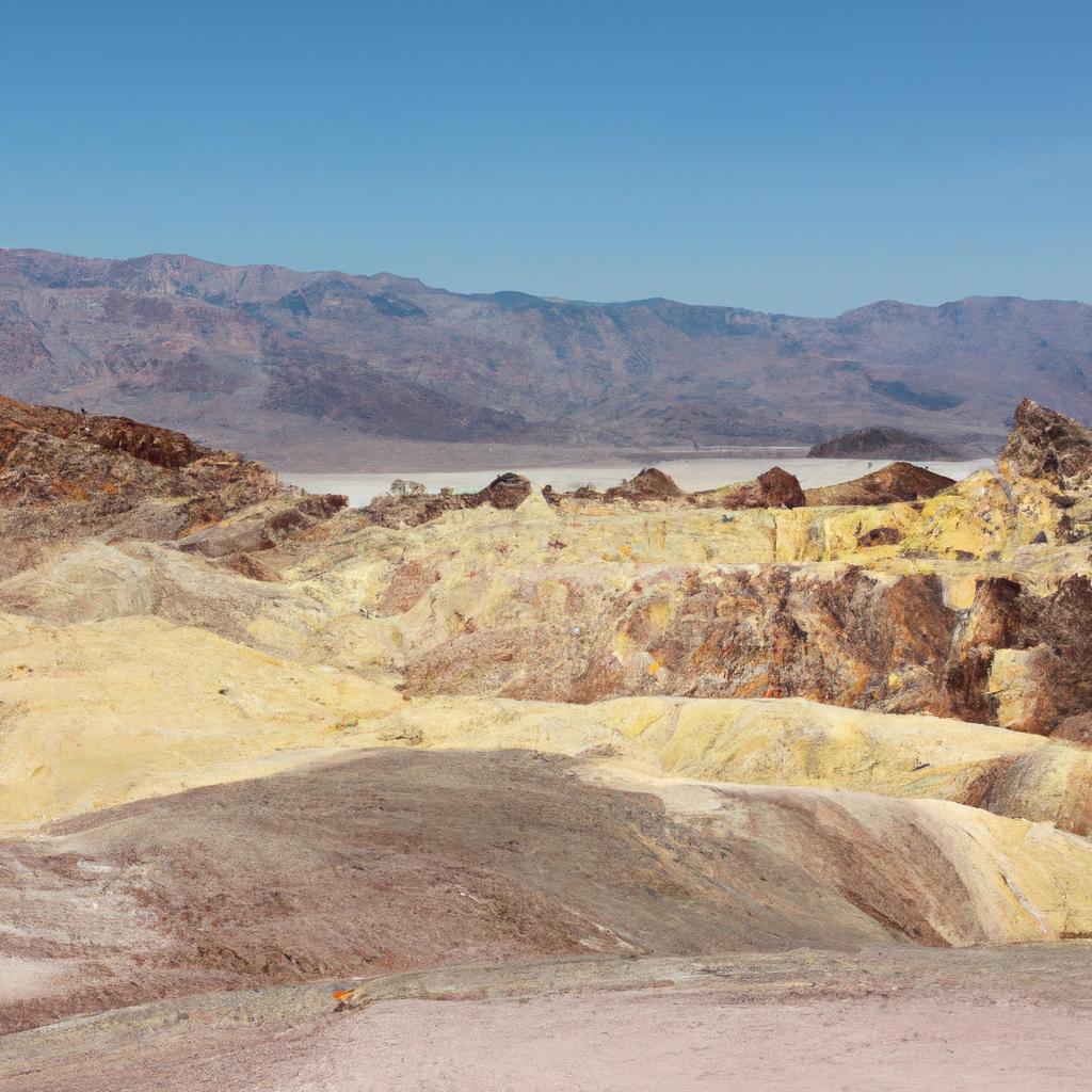 The vast and breathtaking landscape of Death Valley National Park, a unique location for the study of moving rocks.