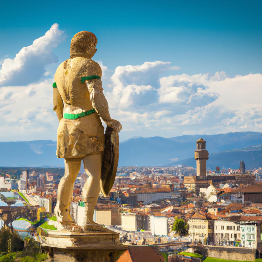 The Colossus Statue Florence is a prominent landmark in the stunning city of Florence.