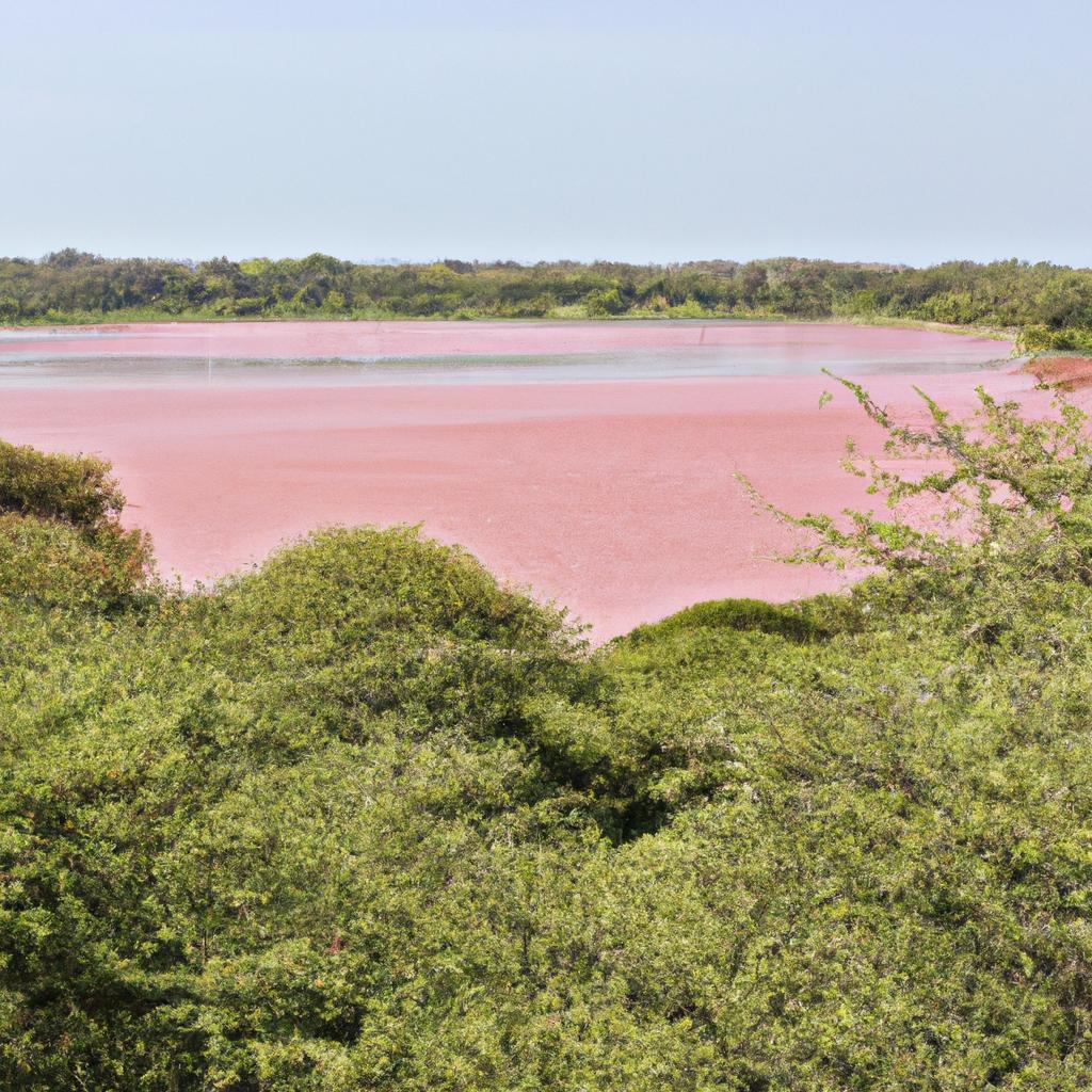 A peaceful escape to the picturesque Pink Water Lake