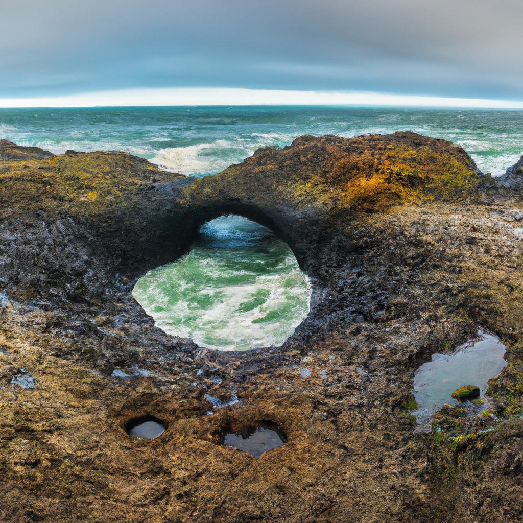 The unique and beautiful natural formation of Thor's Hole draws visitors from all over the world.