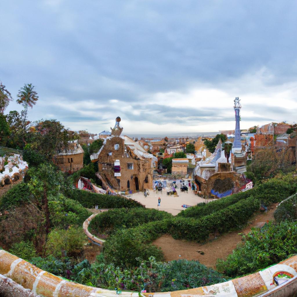 Park Guell's colorful mosaics and unique architecture make it one of Barcelona's most iconic landmarks.