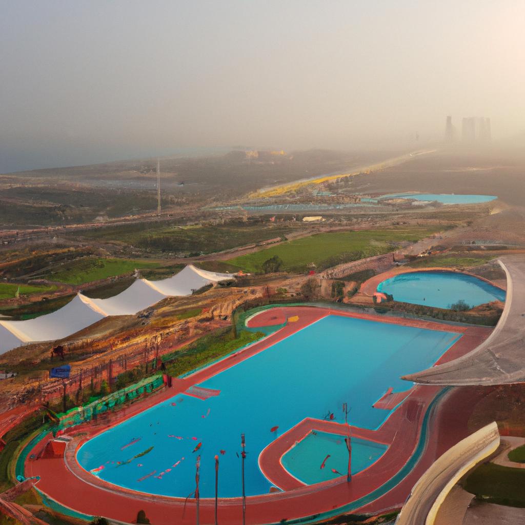 Get lost in the beauty of the world's largest swimming pool and its stunning surroundings.