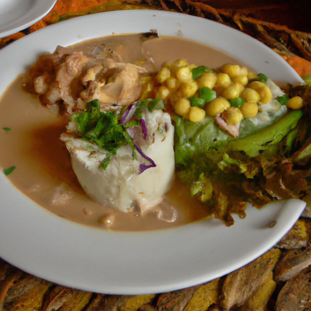 Indulging in traditional Peruvian cuisine while visiting Machu Picchu