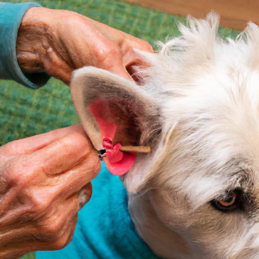Cleaning your pet's ears is important to prevent infections and discomfort.