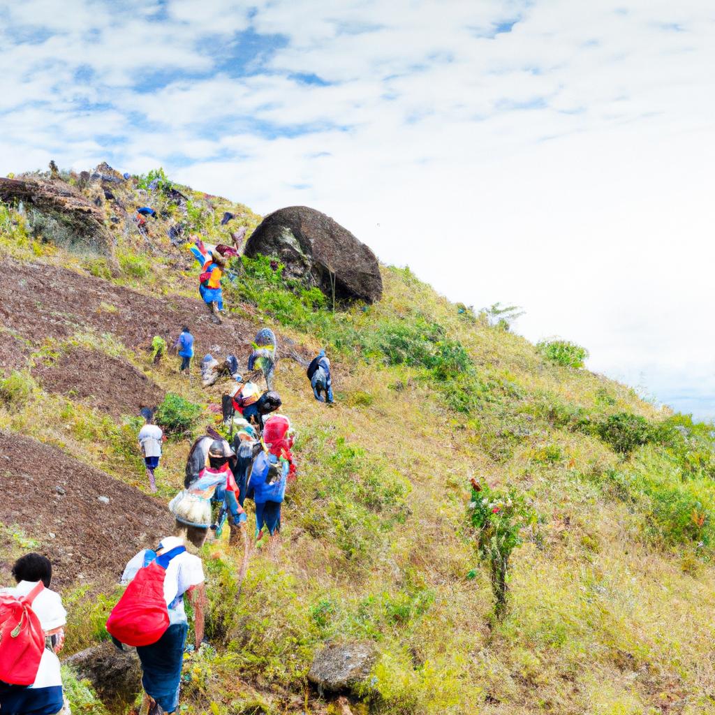 Hiking up to the top of Piedra del Peol is a challenging but rewarding experience.