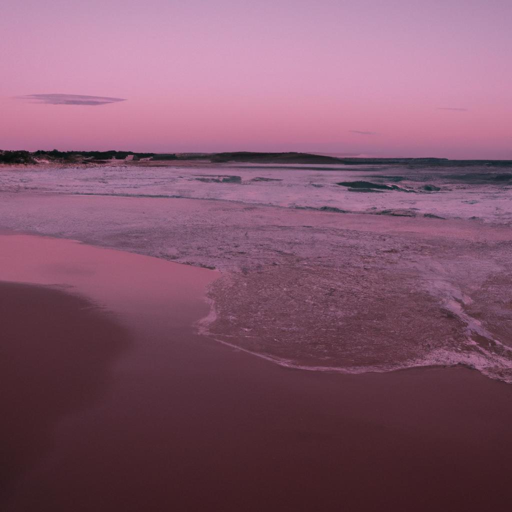 The Pink Ocean in Australia is a popular spot for photographers and nature enthusiasts.