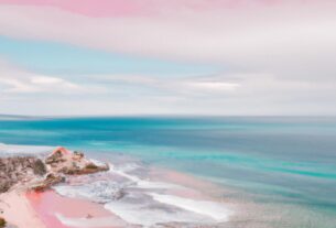Pink Ocean In Australia