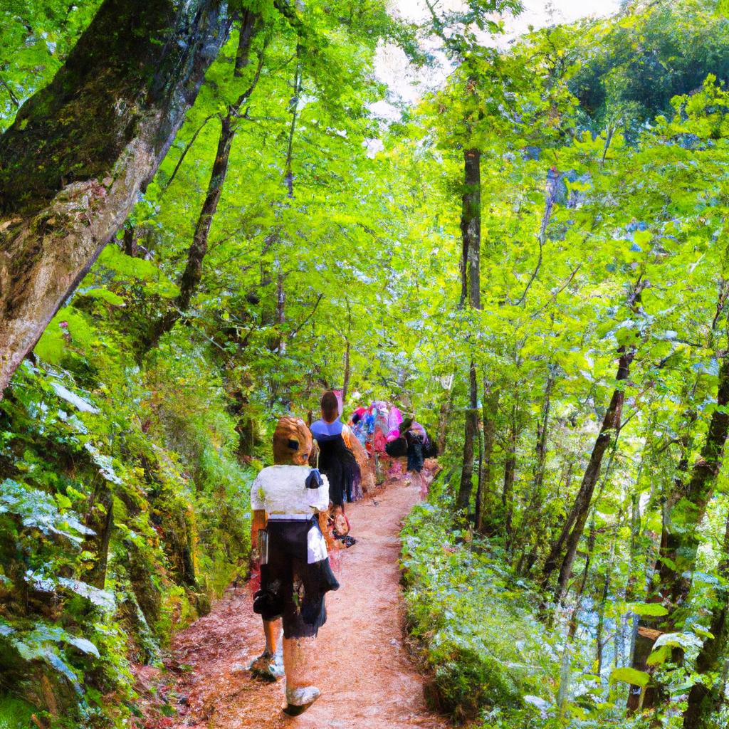 Hiking is one of the best ways to experience the natural beauty of Plitvice Lakes.