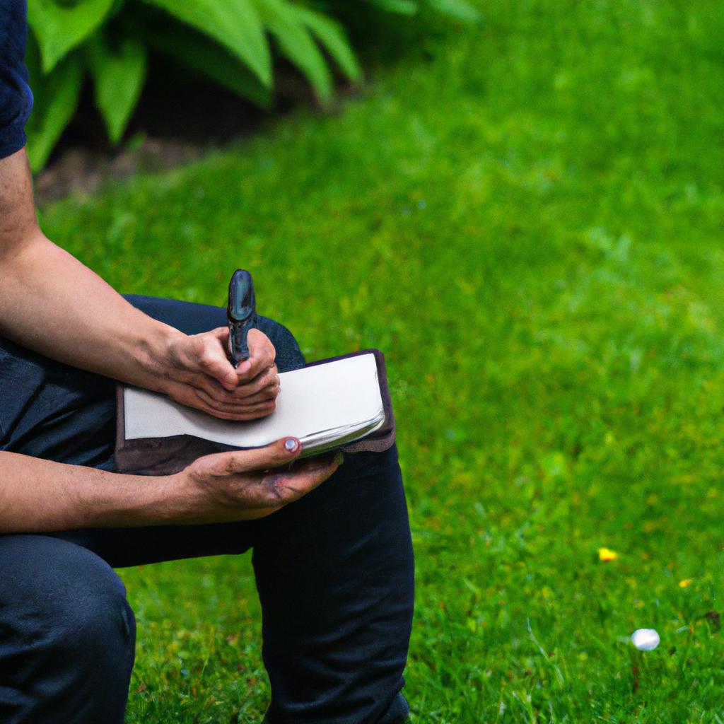 Finding inspiration in the garden for a new poem