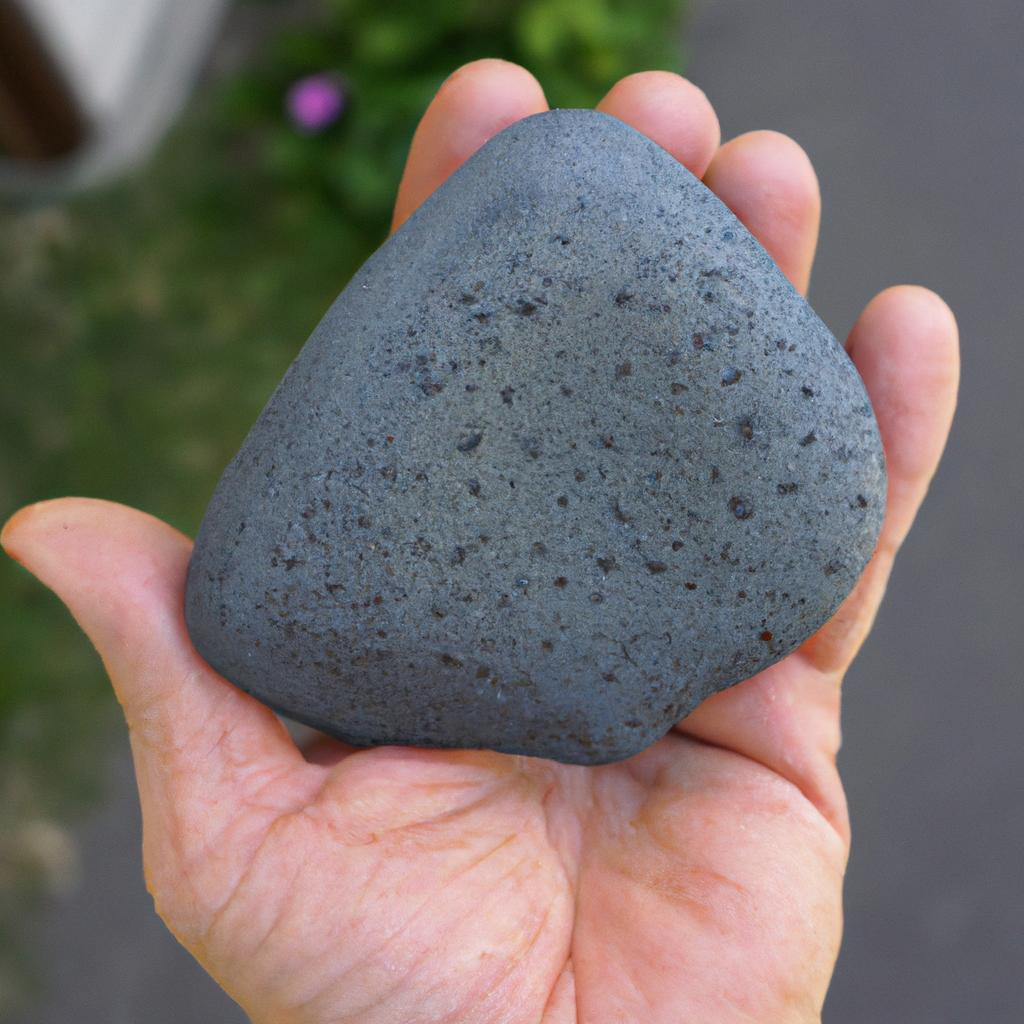 Basalt stones are often used for decorative purposes and jewelry making