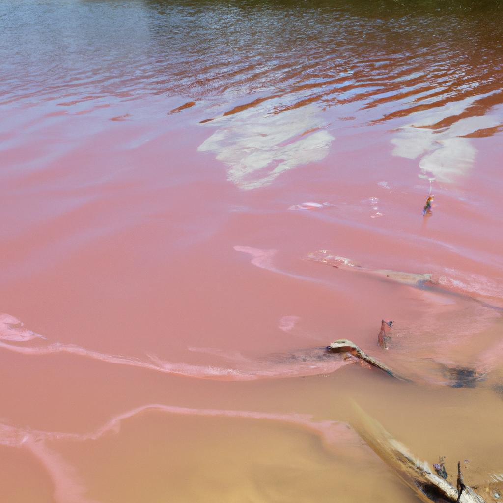 The stunning pink lake waters around the world are under threat from pollution and human activity, which can harm the delicate ecosystem of these natural wonders
