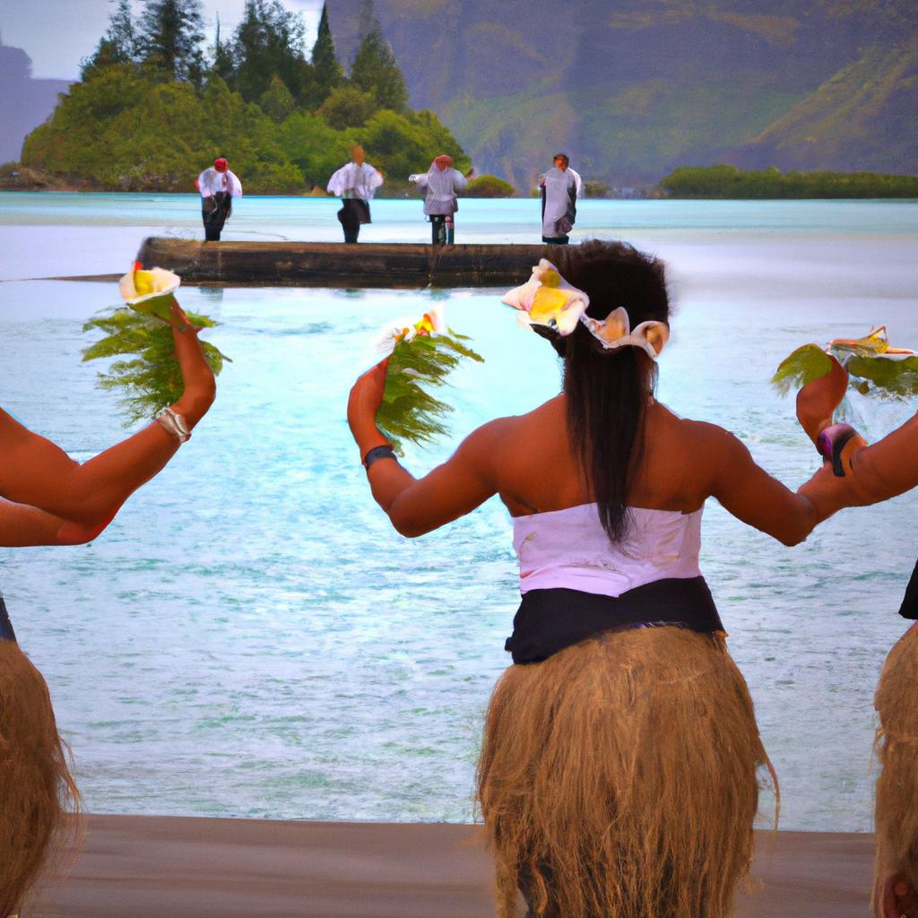 Experiencing the vibrant culture of French Polynesia through a traditional dance performance in Bora Bora