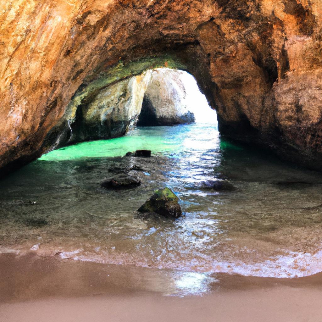 Portugal Beach Caves