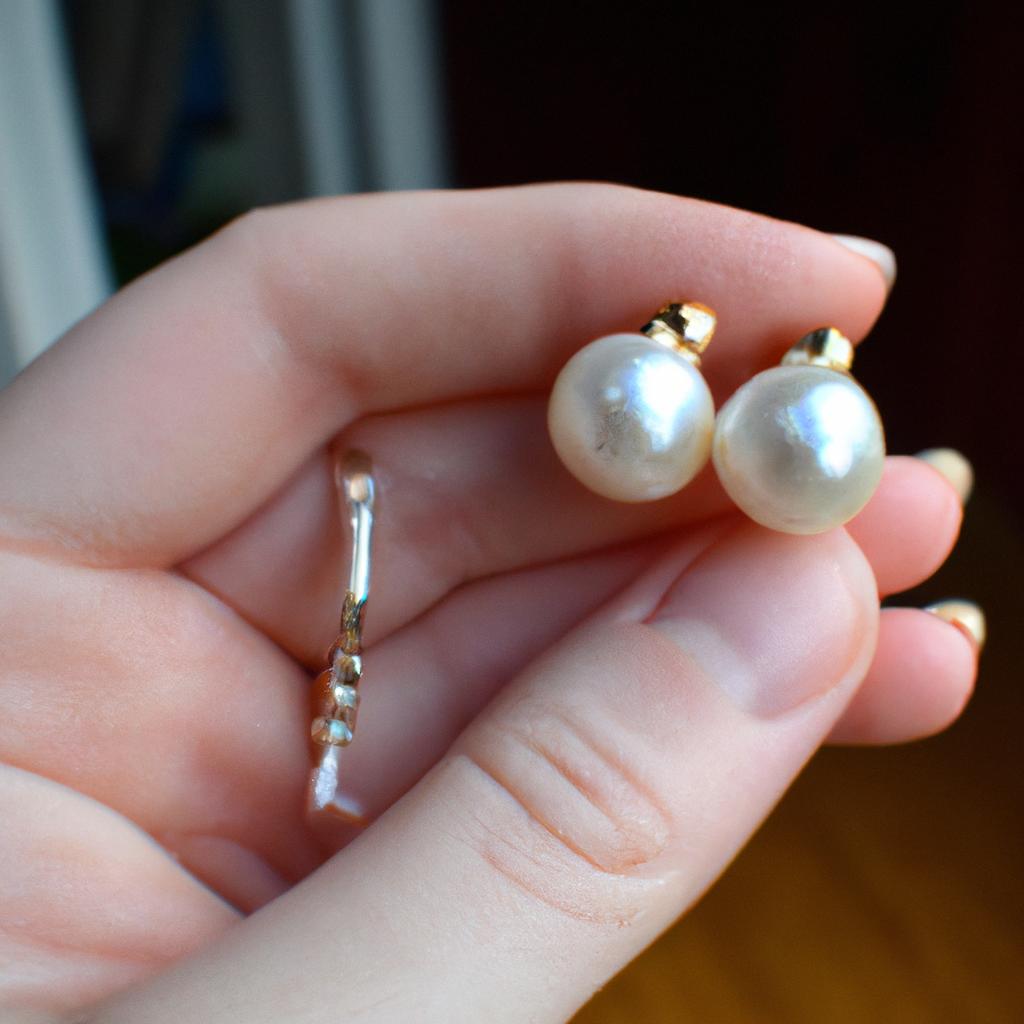 Elegant and timeless, these pristine pearl earrings are perfect for any occasion