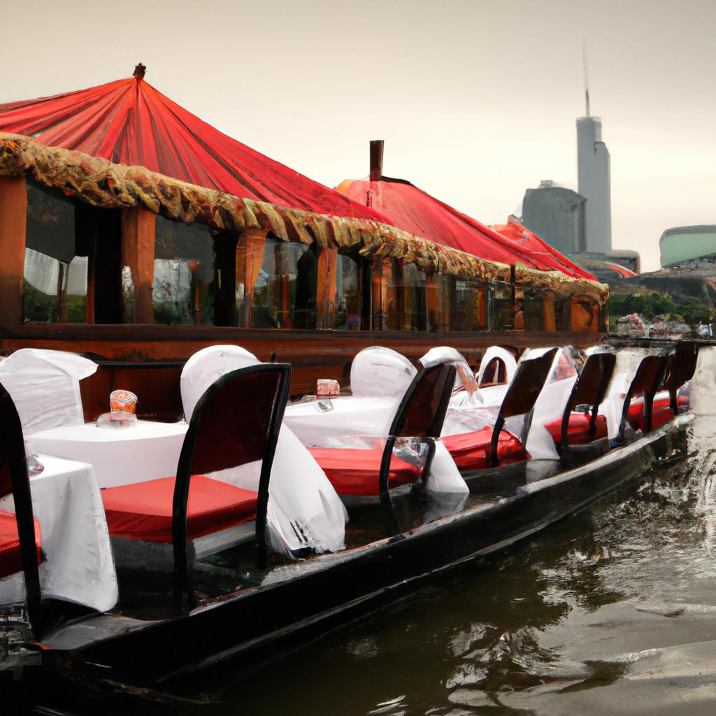 A celebration at Jumbo Floating Restaurant