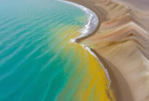 Rainbow Sand Beach Iran