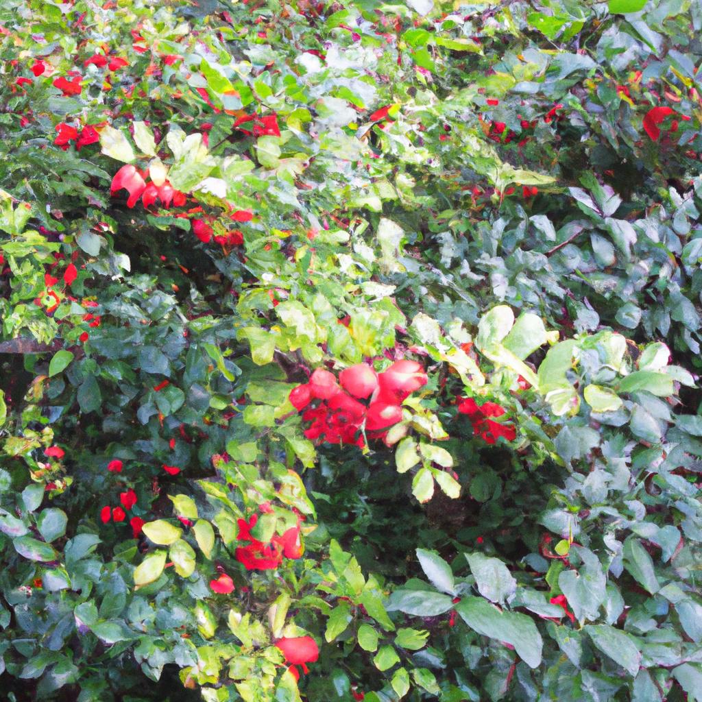 Not only is this shrub beautiful, but it also produces delicious berries!