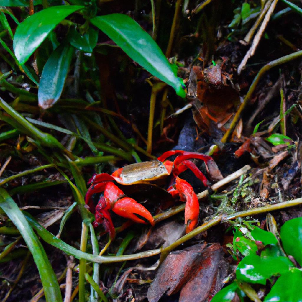 Red Crab In Australia