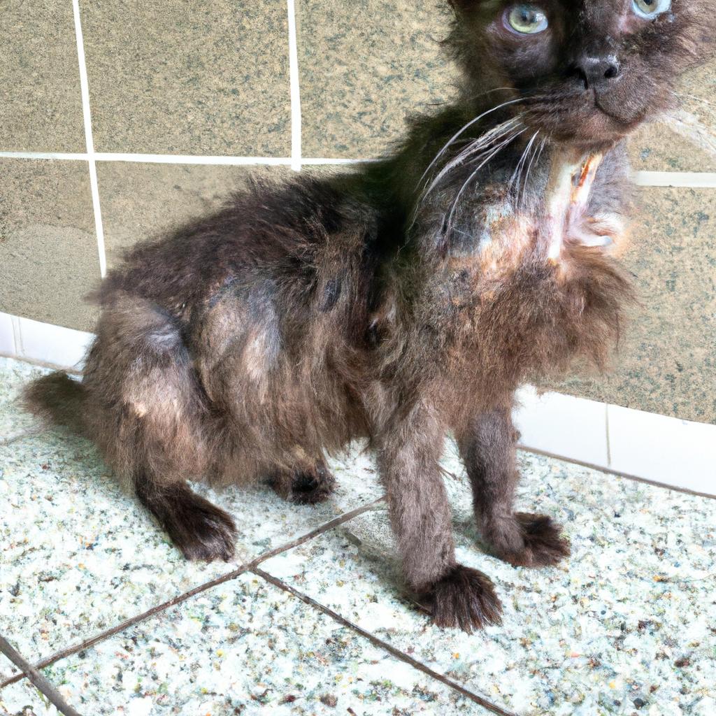 Before: This cat was malnourished and had dull fur, but after rescue, the transformation is incredible!