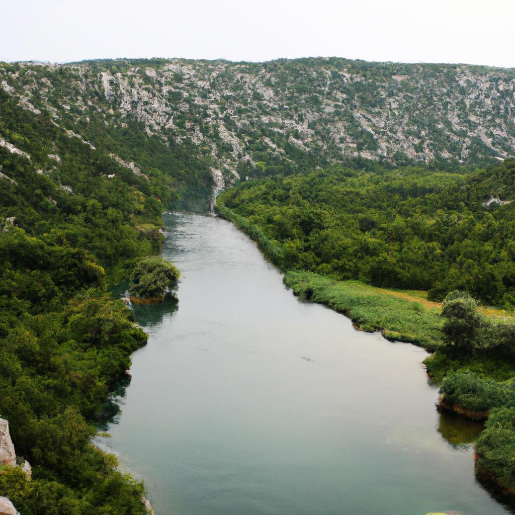 River Cetina Croatia