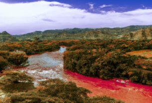 River In Colombia That Changes Color