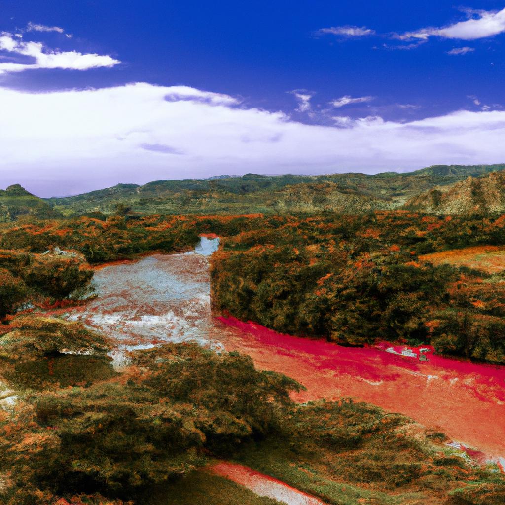 River In Colombia That Changes Color