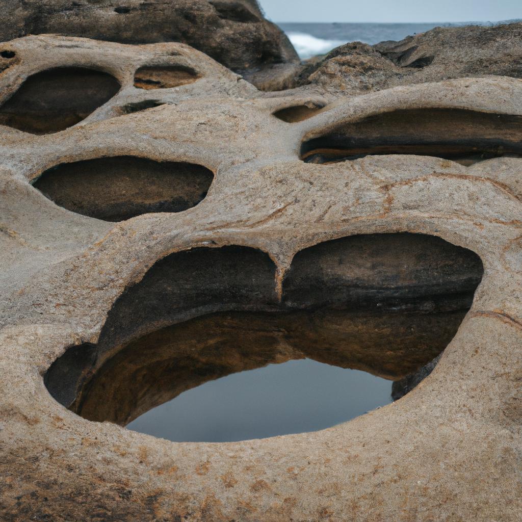 The intricate rock formations at Eye of the Dragon are a natural wonder.