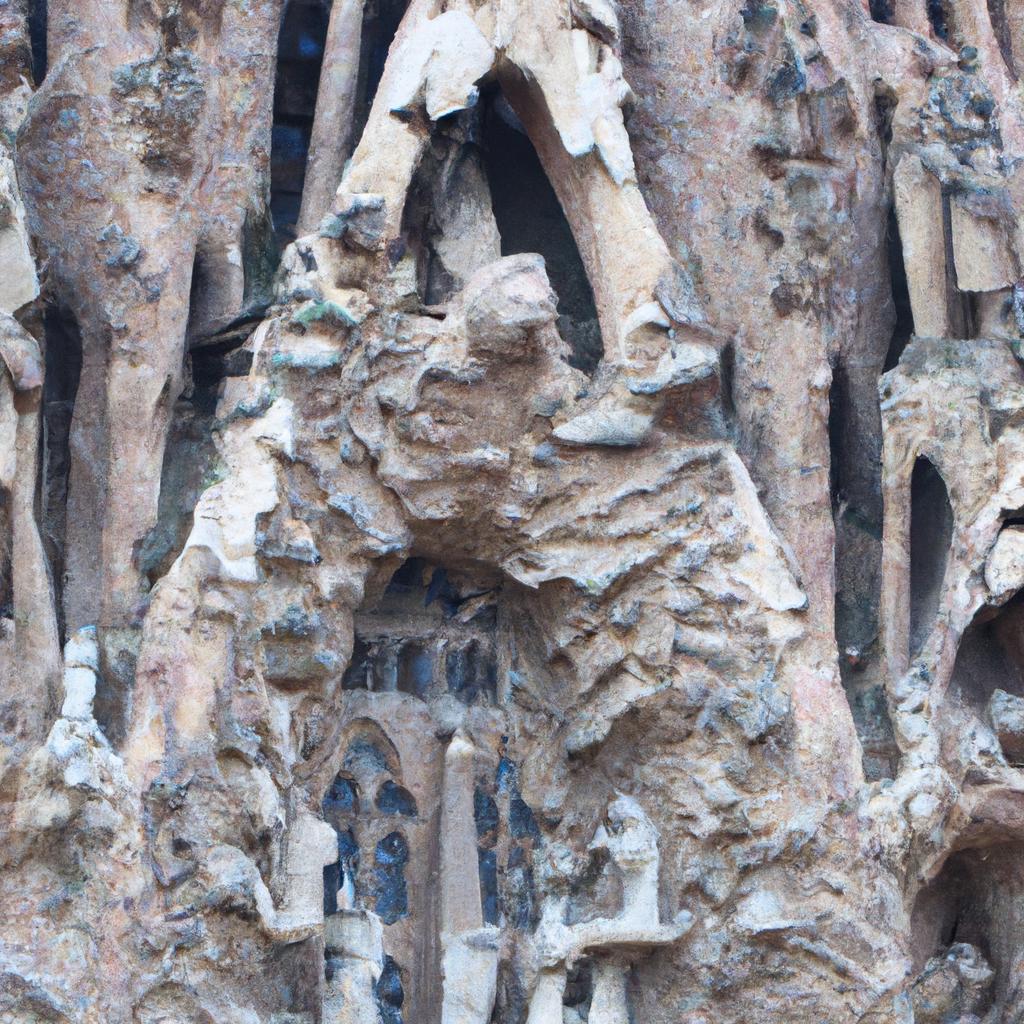 The Nativity façade of Sagrada Familia is a tribute to the birth of Jesus