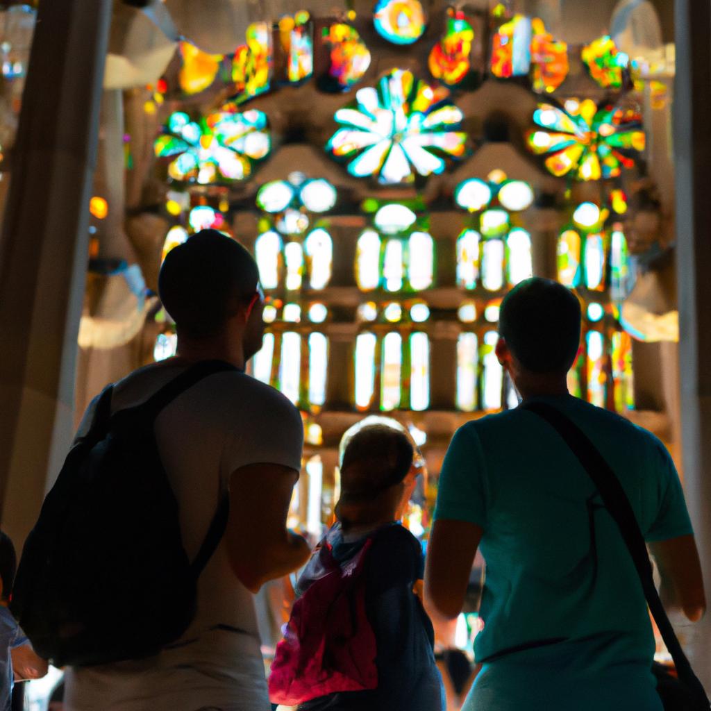 Sagrada Familia's stained glass windows are a sight to behold