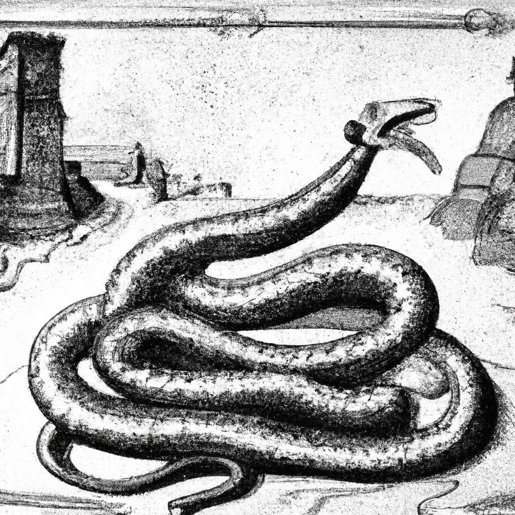 The legend of the serpent has been passed down through generations, with sightings dating back to the 16th century.