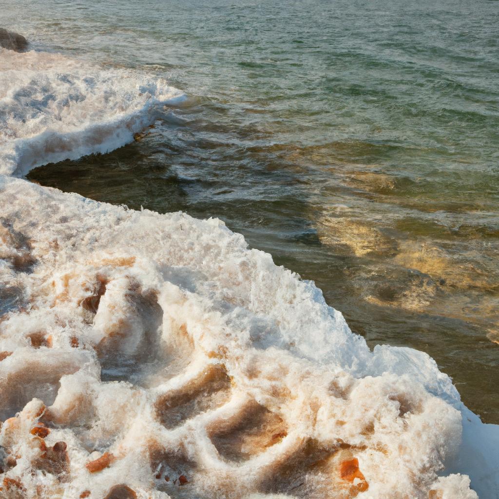 Salt In The Dead Sea