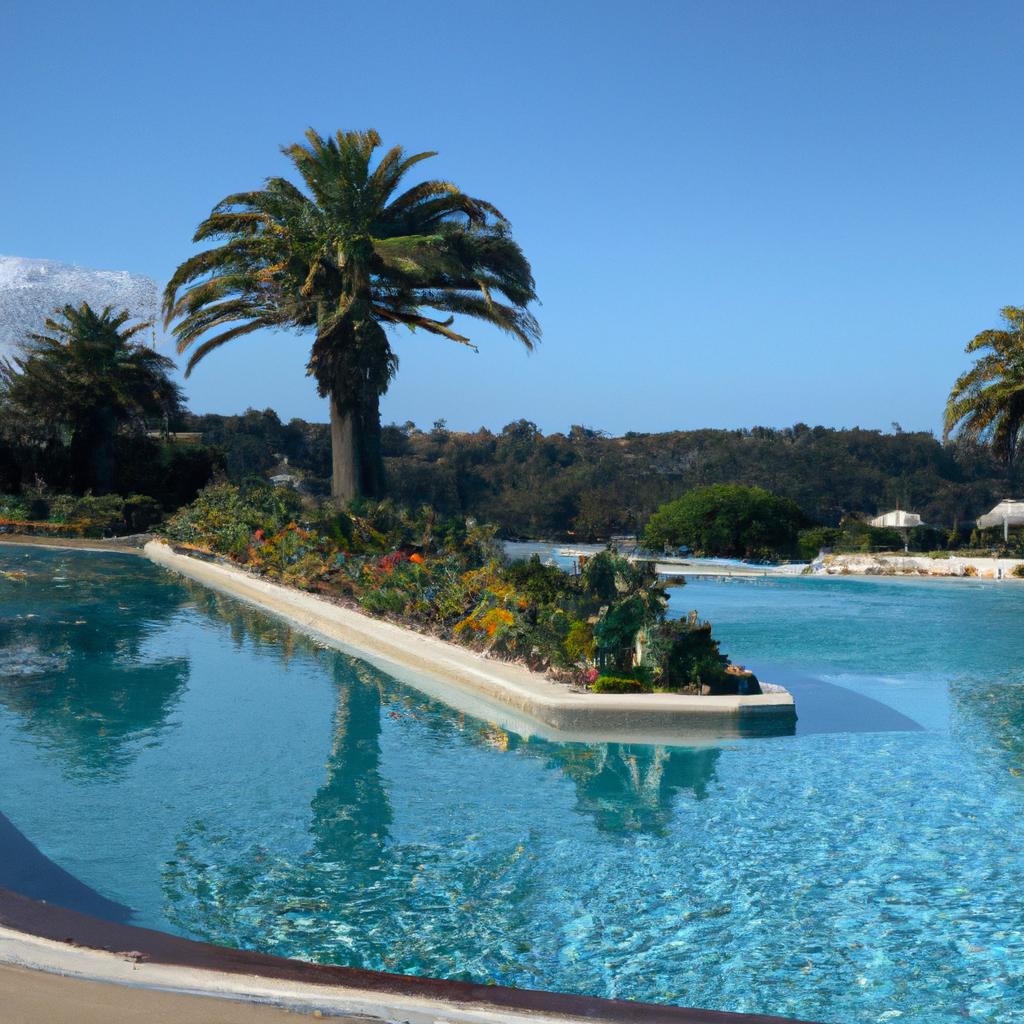 San Alfonso del Mar pool - a serene oasis.